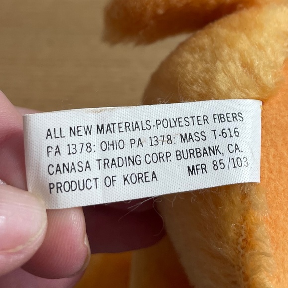 Vtg Disney Lady & the Tramp Lady Plush Stuffed Animal Cocker Spaniel 1985 Korea - Picture 7 of 9